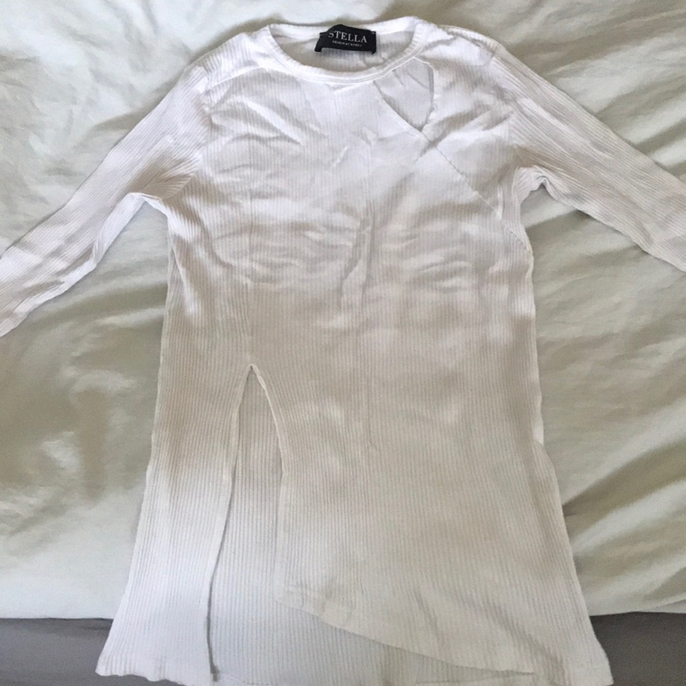 White Made in Korea Fashion Top